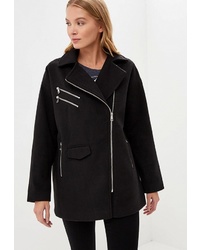 Женское черное пальто от Befree