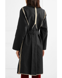 Женское черное пальто от See by Chloe