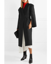 Женское черное пальто от A.W.A.K.E.