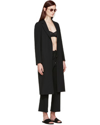 Женское черное пальто от Calvin Klein Collection