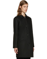 Женское черное пальто от A.P.C.