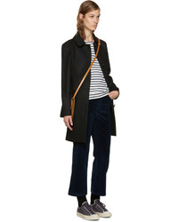 Женское черное пальто от A.P.C.