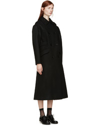 Женское черное пальто от Simone Rocha