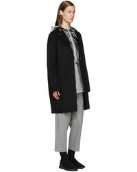 Женское черное пальто от Acne Studios