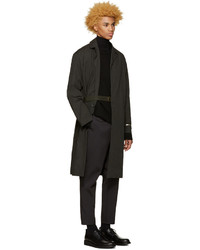 Мужское черное пальто от Robert Geller
