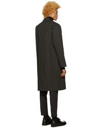 Мужское черное пальто от Robert Geller