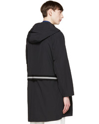 Мужское черное пальто от Tim Coppens