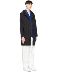 Мужское черное пальто от Tim Coppens