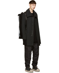 Мужское черное пальто от Niløs