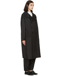 Женское черное пальто от Y's