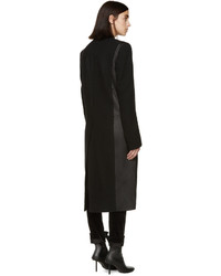 Женское черное пальто от Haider Ackermann