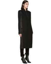 Женское черное пальто от Haider Ackermann