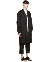 Мужское черное пальто от D.gnak By Kang.d
