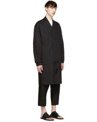 Мужское черное пальто от D.gnak By Kang.d