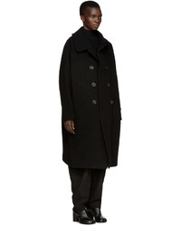 Женское черное пальто от Y's