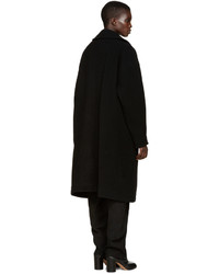 Женское черное пальто от Y's