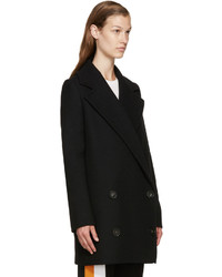 Женское черное пальто от Stella McCartney