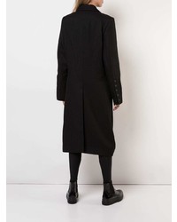 Женское черное пальто от Ann Demeulemeester