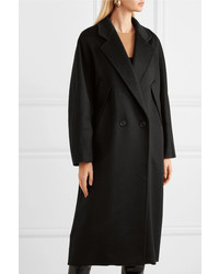 Женское черное пальто от Max Mara
