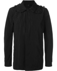 Мужское черное пальто от Burberry
