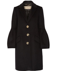 Женское черное пальто от Burberry