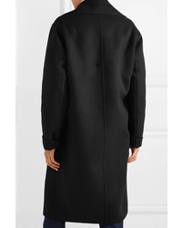 Женское черное пальто от Bottega Veneta