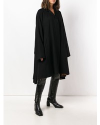 Женское черное пальто от Romeo Gigli X Eggs