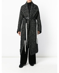 Женское черное пальто от Damir Doma