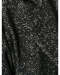 Женское черное пальто от Damir Doma