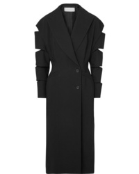 Женское черное пальто от Christopher Kane