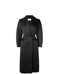 Женское черное пальто от Christopher Kane