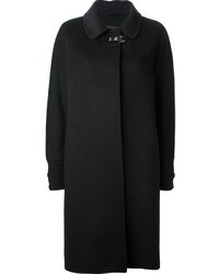 Женское черное пальто от Cinzia Rocca