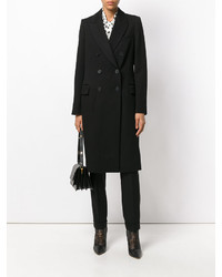 Женское черное пальто от Odeeh