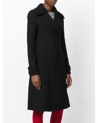 Женское черное пальто от Twin-Set