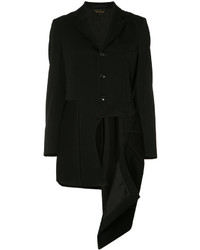 Женское черное пальто от Comme des Garcons