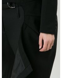 Женское черное пальто от Comme des Garcons