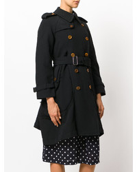 Женское черное пальто от Comme des Garcons
