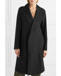 Женское черное пальто от Bassike