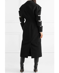 Женское черное пальто от Christopher Kane