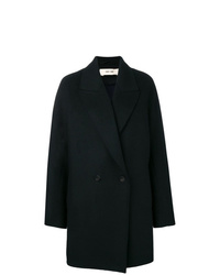 Женское черное пальто от Damir Doma