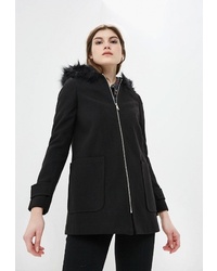 Женское черное пальто от Dorothy Perkins