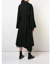 Женское черное пальто от Y's