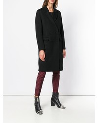 Женское черное пальто от Pinko