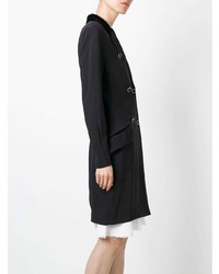 Женское черное пальто от Louis Feraud Vintage