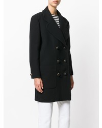 Женское черное пальто от Christian Dior Vintage