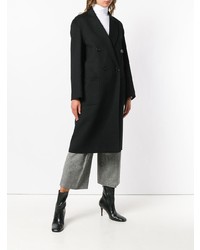 Женское черное пальто от Barbara Bui