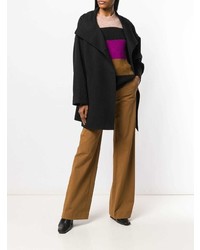 Женское черное пальто от Vanessa Bruno