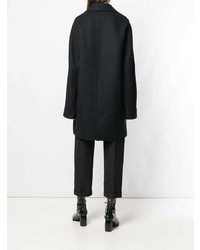 Женское черное пальто от Damir Doma