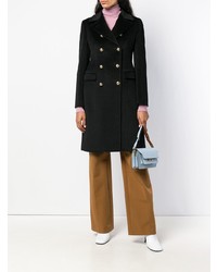 Женское черное пальто от Tagliatore