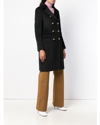 Женское черное пальто от Tagliatore